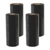 Stretch Wrap Black 18" X 90 Gauge - 4 rolls/Case