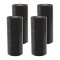 Stretch Wrap Black 18" X 90 Gauge - 4 rolls/Case