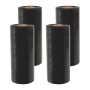 Stretch Wrap Black 18" X 90 Gauge - 4 rolls/Case