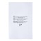 10 x 12 1 Mil Poly Flat Bag with Suffocation Warning - 1000PCs Case