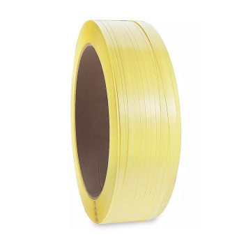 Poly Strapping - 1⁄2" x .024" x 7,200', Yellow - 1Coil